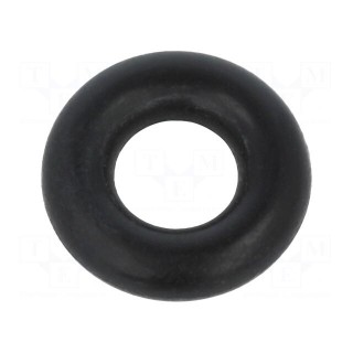O-ring gasket | NBR rubber | Thk: 3.5mm | Øint: 6mm | black | -30÷100°C