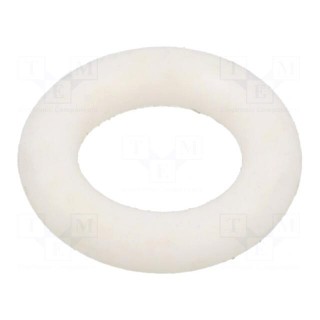 O-ring gasket | silicone | Thk: 2.5mm | Øint: 7mm | white | -60÷160°C