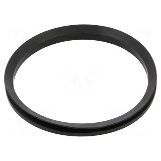 V-ring washer | NBR rubber | Shaft dia: 115÷125mm | L: 12.8mm