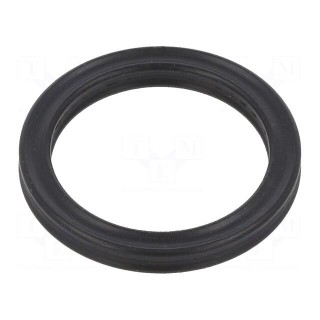 X-ring washer | NBR rubber | Thk: 2.62mm | Øint: 17.13mm | -40÷100°C