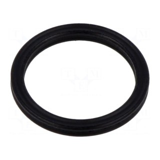 X-ring washer | NBR rubber | Thk: 1.78mm | Øint: 14mm | -40÷100°C