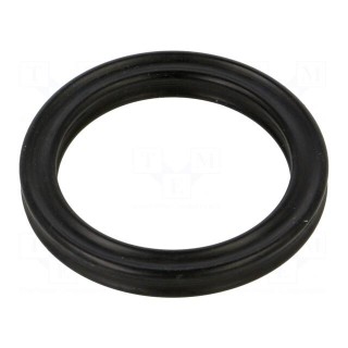 X-ring washer | NBR rubber | Thk: 3.53mm | Øint: 21.82mm | -40÷100°C