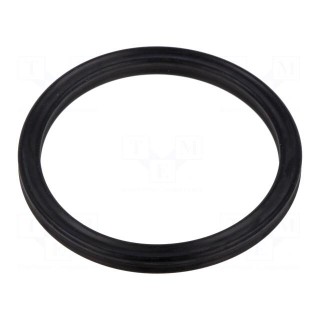X-ring washer | NBR rubber | Thk: 3.53mm | Øint: 37.69mm | -40÷100°C