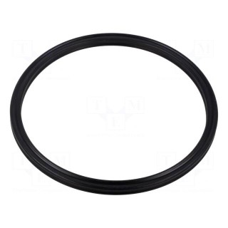 X-ring washer | NBR rubber | Thk: 6.99mm | Øint: 116.84mm | -40÷100°C