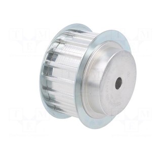 Belt pulley | AT10 | W: 25mm | whell width: 40mm | Ø: 58.6mm | aluminium