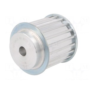 Belt pulley | AT10 | W: 50mm | whell width: 66mm | Ø: 61.8mm | aluminium