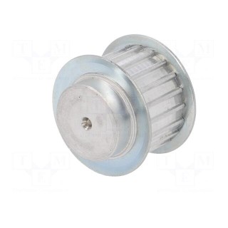 Belt pulley | AT5 | W: 10mm | whell width: 21mm | Ø: 30.6mm | aluminium