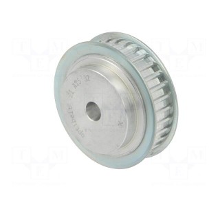 Belt pulley | AT5 | W: 10mm | whell width: 21mm | Ø: 49.7mm | aluminium