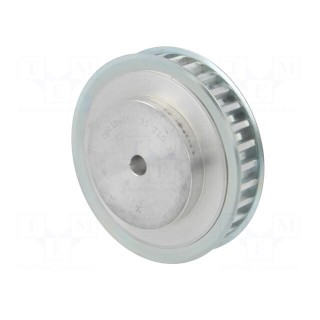 Belt pulley | T10 | W: 16mm | whell width: 31mm | Ø: 100mm | aluminium