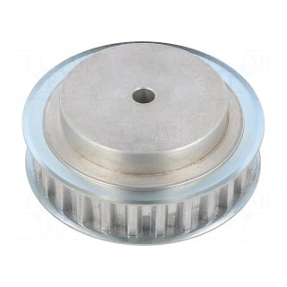 Belt pulley | T10 | W: 16mm | whell width: 31mm | Ø: 80.9mm | aluminium