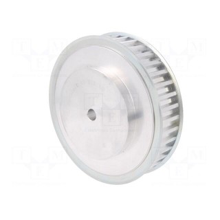 Belt pulley | T10 | W: 25mm | whell width: 40mm | Ø: 125.45mm | aluminium
