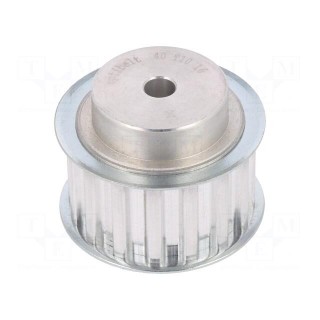 Belt pulley | T10 | W: 25mm | whell width: 40mm | Ø: 49.1mm | aluminium