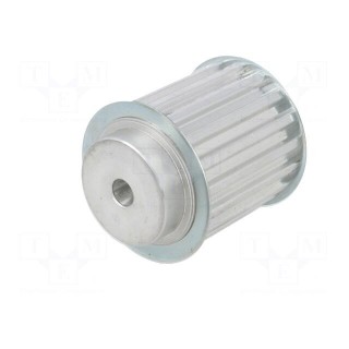 Belt pulley | T10 | W: 50mm | whell width: 66mm | Ø: 55.45mm | aluminium