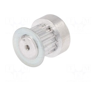 Belt pulley | T2.5 | W: 4 | 6mm | whell width: 16mm | Ø: 12.2mm | aluminium