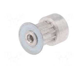 Belt pulley | T2.5 | W: 4 | 6mm | whell width: 16mm | Ø: 9mm | aluminium