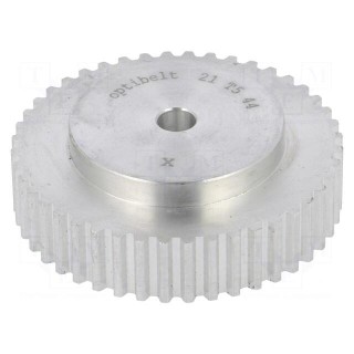 Belt pulley | T5 | W: 10mm | whell width: 21mm | Ø: 69.2mm | aluminium