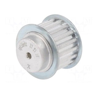 Belt pulley | T5 | W: 16mm | whell width: 27mm | Ø: 27.8mm | aluminium