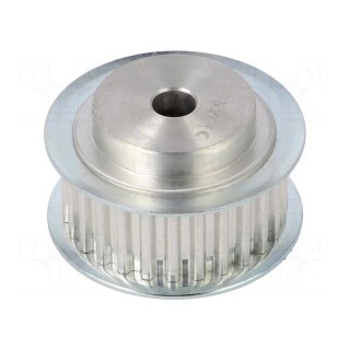Belt pulley | T5 | W: 16mm | whell width: 27mm | Ø: 42.2mm | aluminium