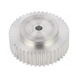 Belt pulley | T5 | W: 16mm | whell width: 27mm | Ø: 69.2mm | aluminium