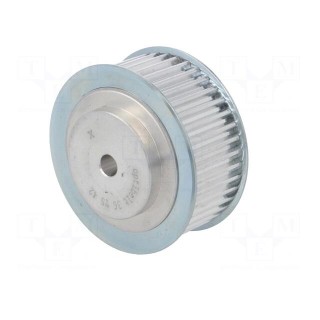 Belt pulley | T5 | W: 25mm | whell width: 36mm | Ø: 66mm | aluminium | ZRS