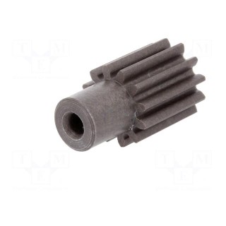 Spur gear | whell width: 25mm | Ø: 14mm | Number of teeth: 12 | ZCL