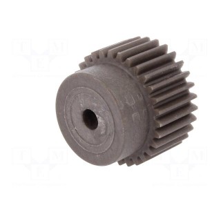 Spur gear | whell width: 25mm | Ø: 32mm | Number of teeth: 30 | ZCL