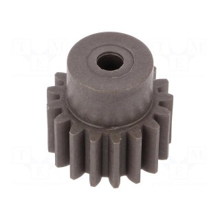 Spur gear | whell width: 35mm | Ø: 38mm | Number of teeth: 17 | ZCL