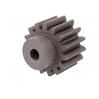Spur gear | whell width: 45mm | Ø: 51mm | Number of teeth: 15 | ZCL