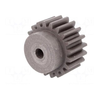 Spur gear | whell width: 45mm | Ø: 66mm | Number of teeth: 20 | ZCL