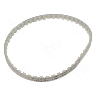 Timing belt | AT10 | W: 10mm | H: 5mm | Lw: 500mm | Tooth height: 2.5mm