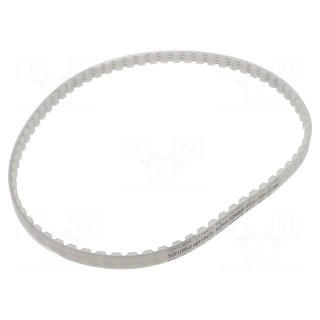 Timing belt | AT10 | W: 10mm | H: 5mm | Lw: 700mm | Tooth height: 2.5mm