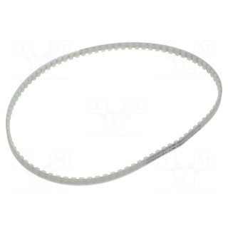 Timing belt | AT10 | W: 10mm | H: 5mm | Lw: 880mm | Tooth height: 2.5mm