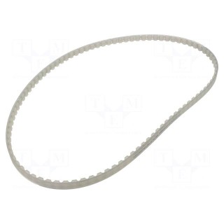 Timing belt | AT10 | W: 10mm | H: 5mm | Lw: 920mm | Tooth height: 2.5mm