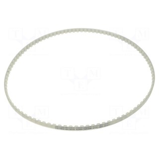 Timing belt | AT10 | W: 10mm | H: 5mm | Lw: 960mm | Tooth height: 2.5mm