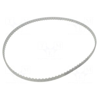 Timing belt | AT10 | W: 12mm | H: 5mm | Lw: 1000mm | Tooth height: 2.5mm