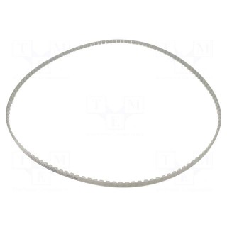 Timing belt | AT10 | W: 12mm | H: 5mm | Lw: 1320mm | Tooth height: 2.5mm