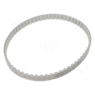 Timing belt | AT10 | W: 16mm | H: 5mm | Lw: 600mm | Tooth height: 2.5mm