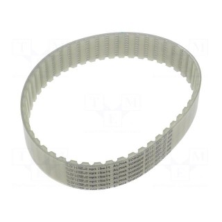 Timing belt | AT10 | W: 32mm | H: 5mm | Lw: 500mm | Tooth height: 2.5mm