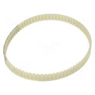 Timing belt | AT5 | W: 10mm | H: 2.7mm | Lw: 375mm | Tooth height: 1.2mm