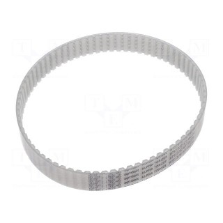 Timing belt | AT5 | W: 16mm | H: 2.7mm | Lw: 375mm | Tooth height: 1.2mm