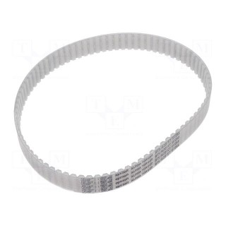 Timing belt | AT5 | W: 16mm | H: 2.7mm | Lw: 420mm | Tooth height: 1.2mm
