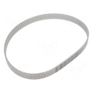 Timing belt | AT5 | W: 16mm | H: 2.7mm | Lw: 545mm | Tooth height: 1.2mm