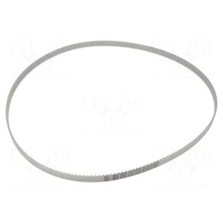 Timing belt | AT5 | W: 2mm | H: 2.7mm | Lw: 975mm | Tooth height: 1.2mm