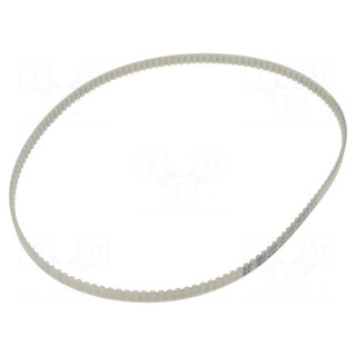 Timing belt | AT5 | W: 8mm | H: 2.7mm | Lw: 710mm | Tooth height: 1.2mm
