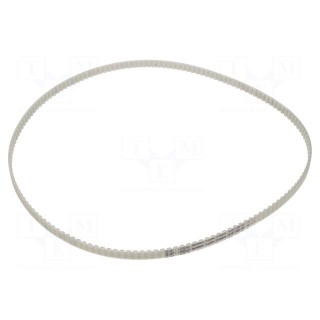 Timing belt | AT5 | W: 8mm | H: 2.7mm | Lw: 780mm | Tooth height: 1.2mm