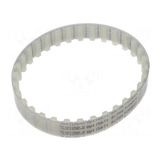 Timing belt | T10 | W: 16mm | H: 4.5mm | Lw: 320mm | Tooth height: 2.5mm