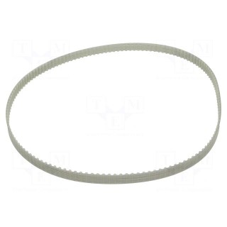 Timing belt | T10 | W: 20mm | H: 4.5mm | Lw: 1460mm | Tooth height: 2.5mm