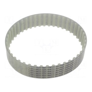 Timing belt | T10 | W: 32mm | H: 4.5mm | Lw: 440mm | Tooth height: 2.5mm