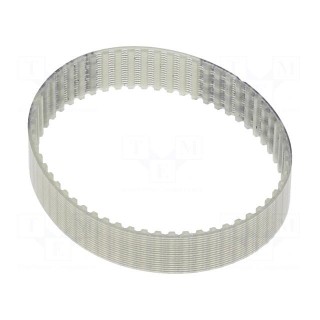 Timing belt | T2.5 | W: 10mm | H: 1.3mm | Lw: 145mm | Tooth height: 0.7mm