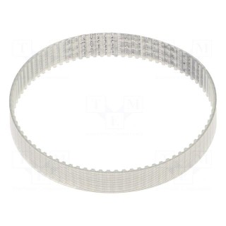 Timing belt | T2.5 | W: 10mm | H: 1.3mm | Lw: 210mm | Tooth height: 0.7mm